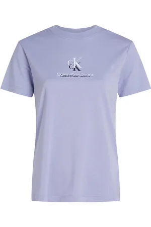 Calvin Klein Shadow Graphic Regular Tee Blue