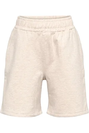 The New Tnnorvalde Sweat Shorts Cream