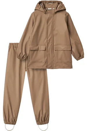 WHEAT Rainwear Ola Set Brown