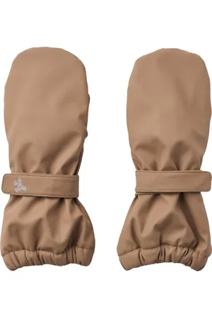 WHEAT Rain Mittens Rily Brown