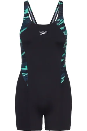 Speedo Womens Hyperboom Splice Legsuit Black