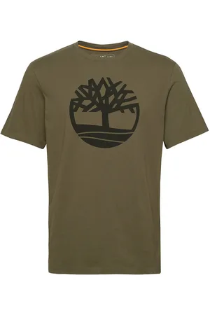 Timberland Tree Logo Short Sleeve Tee Green