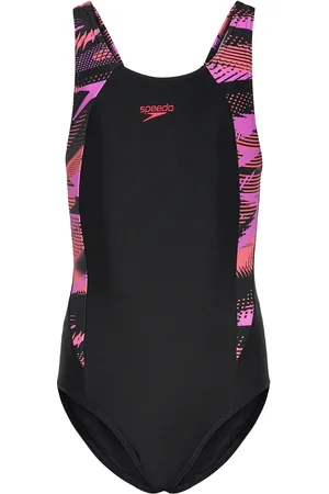 Speedo Girls Hyperboom Splice Muscleback Black