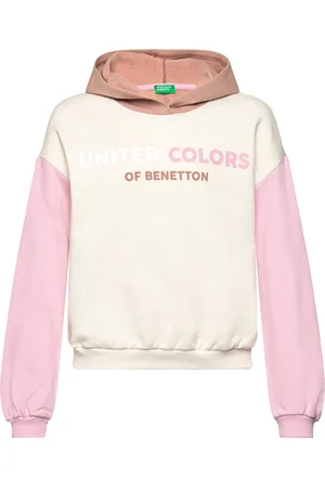 Benetton Sweater W/Hood Patterned