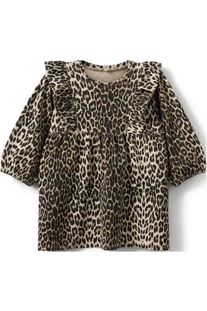 Sofie Schnoor Baby and Kids Lulasb Dress Brown