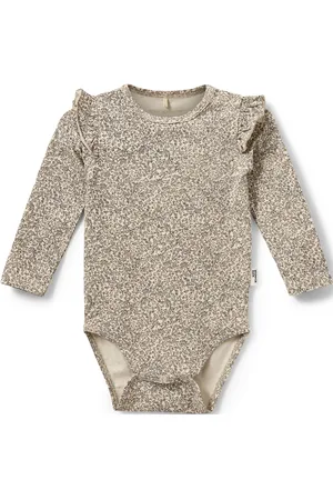 Sofie Schnoor Baby and Kids Dictesb Bodystocking Beige