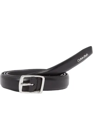 Calvin Klein Slim Square Buckle Belt 2.0 Black