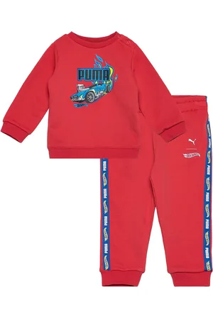 PUMA X Hot Wheels Minicats Crew Set Inf Tr Red