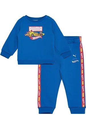 PUMA X Hot Wheels Minicats Crew Set Inf Tr Blue