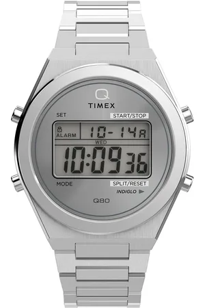 Timex Q Continental Sst Bracelet Silver