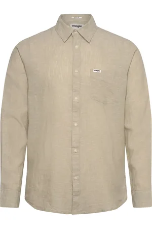 Wrangler 1 Pkt Shirt Beige
