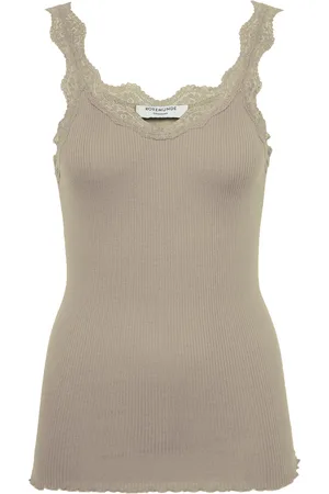 Rosemunde Organic Top W/ Lace Beige