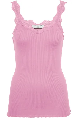 Rosemunde Organic Top W/ Lace Pink