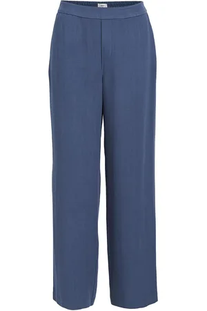 Object Objsanne Aline Wide Pant Noos Navy