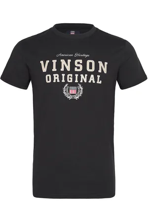 Vinson Raz Reg Cot Sj Vin M Tee Black