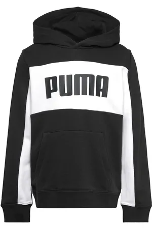PUMA Ess Block Hoodie Tr B Black