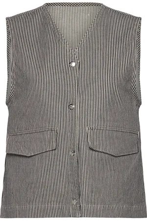 Mads Norgaard Hickory Punk Molly Vest Patterned