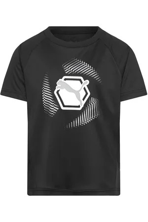 PUMA Active Sports Graphic Poly Tee B Black