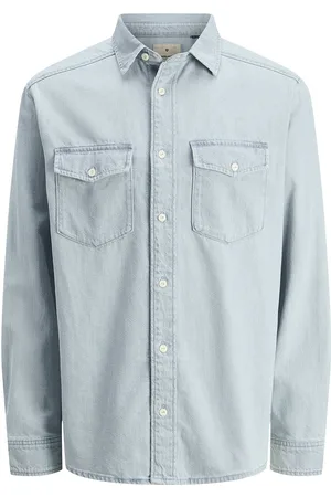 JACK & JONES Jprblubruce Denim L/S Shirt Blue Jack & J S