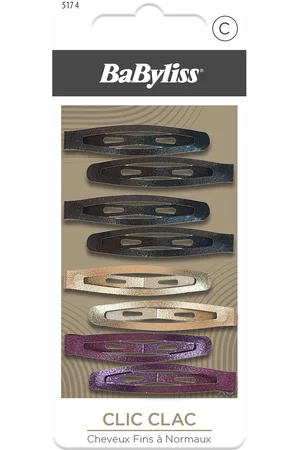 BaByliss Paris Oval Snap Clips 8Pk