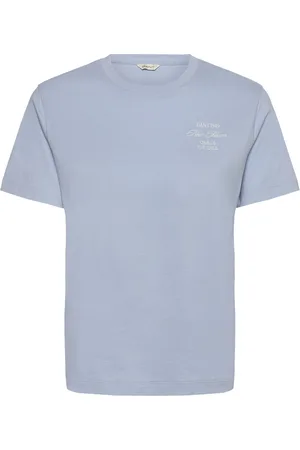 GANT Reg Graphic Ss T-Shirt Blue