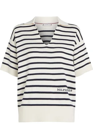 Tommy Hilfiger Mini Stp Co Open Polo Ss Swt Patterned