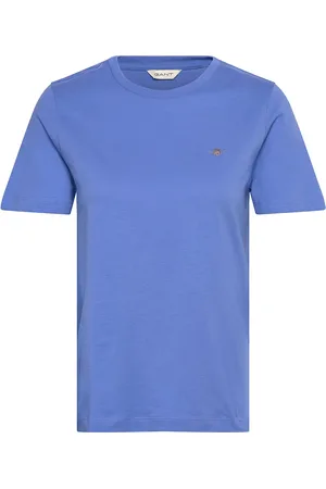 GANT Reg Shield Ss T-Shirt Blue