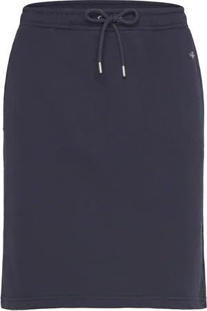 GANT Reg Shield Jersey Skirt Navy