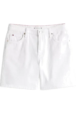 Tommy Hilfiger Dnm Straight Short Rw White White
