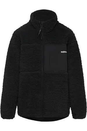 Mads Norgaard Teddy Fleece Jeffo Jacket Black