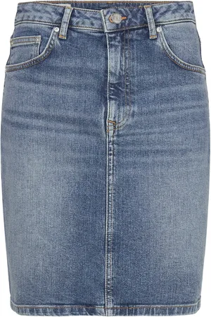 GANT Short Denim Skirt Blue