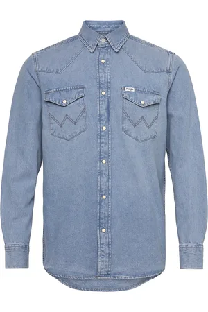 Wrangler Western Shirt Blue