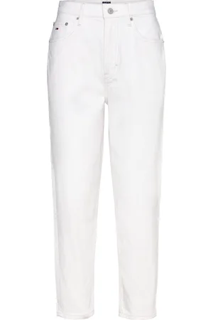 Tommy Hilfiger Mom Jean Uh Tpr Bi4191 White