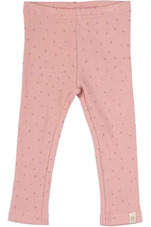 Petit Piao Legging Modal Dot Pink