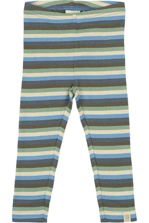 Petit Piao Legging Modal Multi Striped Patterned