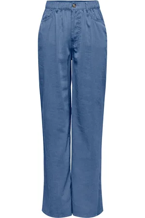 ONLY Onlcharis Life Mw Pant Cc Wvn Blue