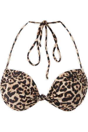 Understatement Flipped Triangle Bikini Top Yellow