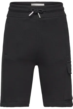 Calvin Klein Peached Terry Cargo Short Black
