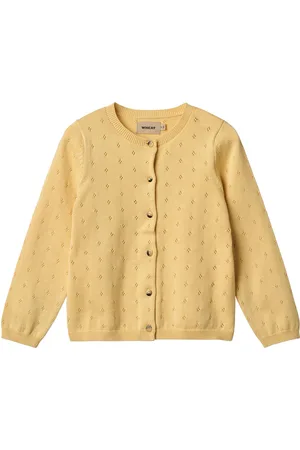 WHEAT Knit Cardigan Maia Yellow