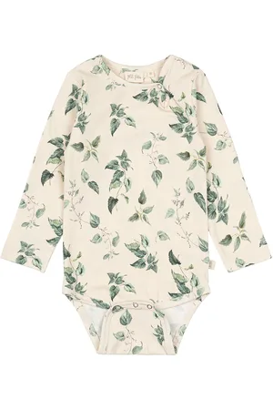 Petit Piao Body L/S Printed Cream
