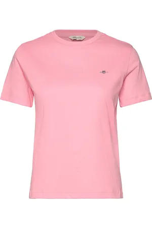GANT Reg Shield Ss T-Shirt Pink