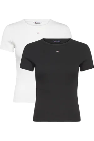 Tommy Hilfiger Tjw 2Pack Slim Essential Rib Ss Black