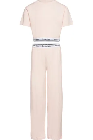 Calvin Klein Knit Pj Set Pink