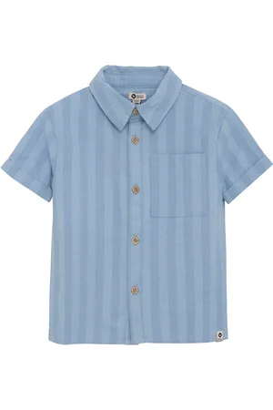 Daily7 Shirt Striped Blue