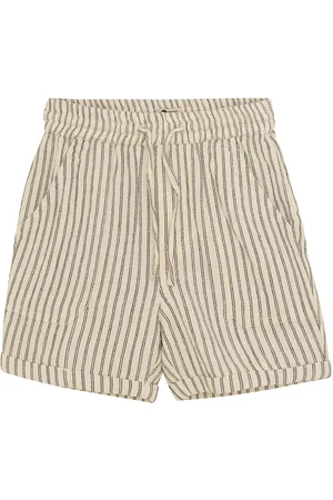 Daily7 Shorts Small Stripe Cream
