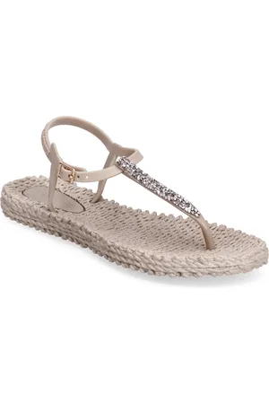Ilse Jacobsen Flip Flops With Rhinst S Blue