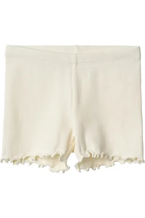 WHEAT Rib Shorts Sine Cream