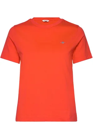 GANT Reg Shield Ss T-Shirt Orange
