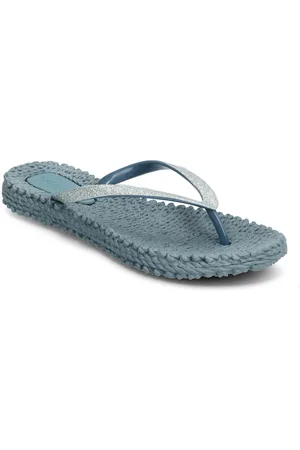 Ilse Jacobsen Flip Flop With Glitter Blue