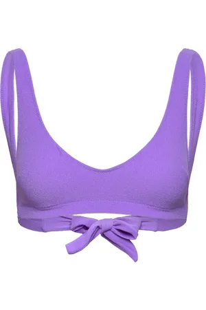 Understatement Scoop Bikini Top Purple